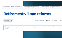 Law firm flags key change to VIC’s Retirement Villages Act post image