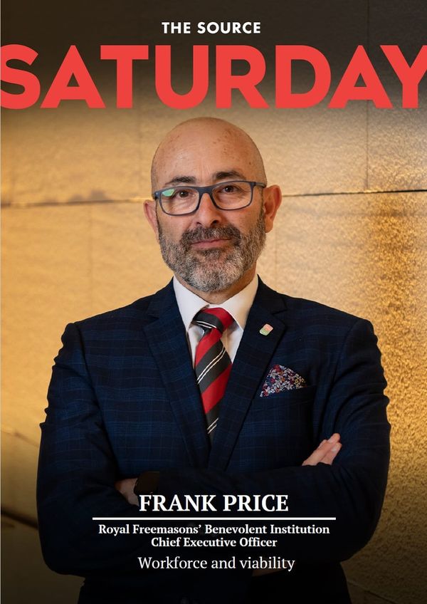 ISSUE 20 - Frank Price, CEO Royal Freemasons’ Benevolent Institution