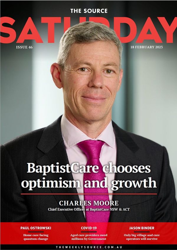 ISSUE 46 - Charles Moore, CEO BaptistCare NSW & ACT