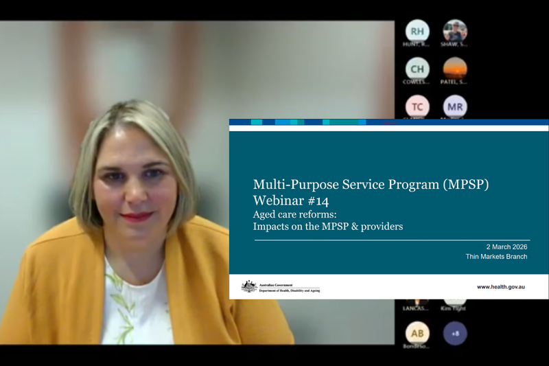 Govt boosts aged care beds through MPS program post image