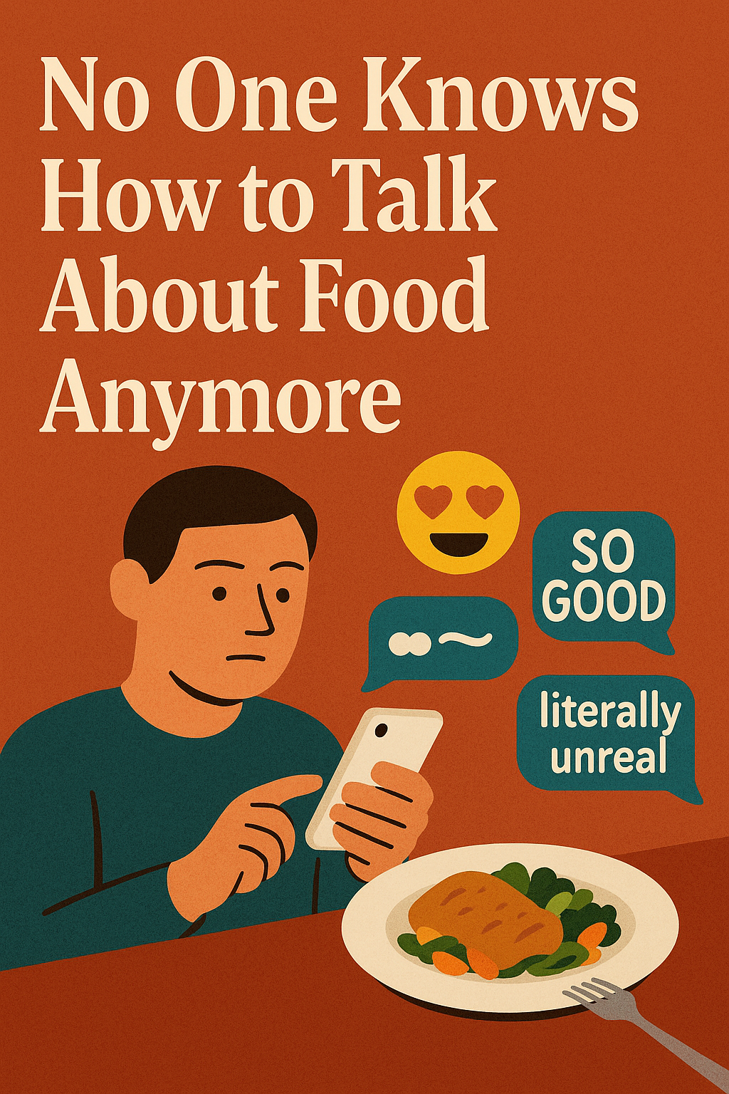 No One Knows How to Talk About Food Anymore