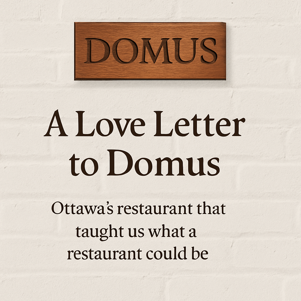 A Love Letter to Domus