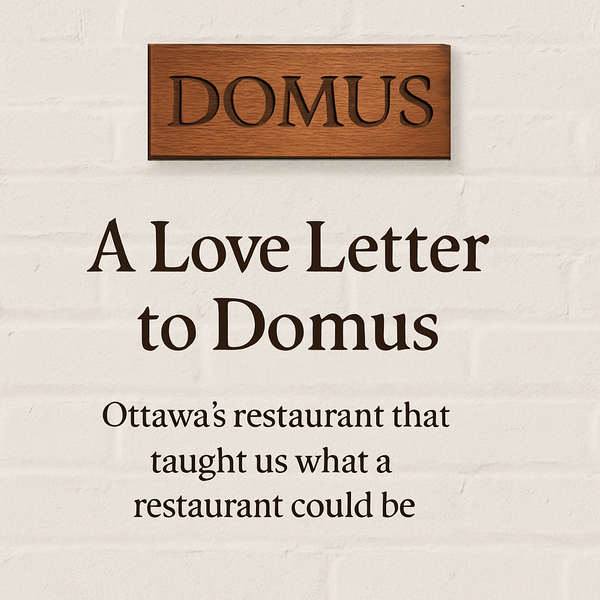A Love Letter to Domus
