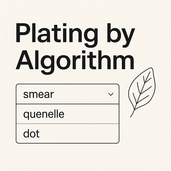 Plating by Algorithm