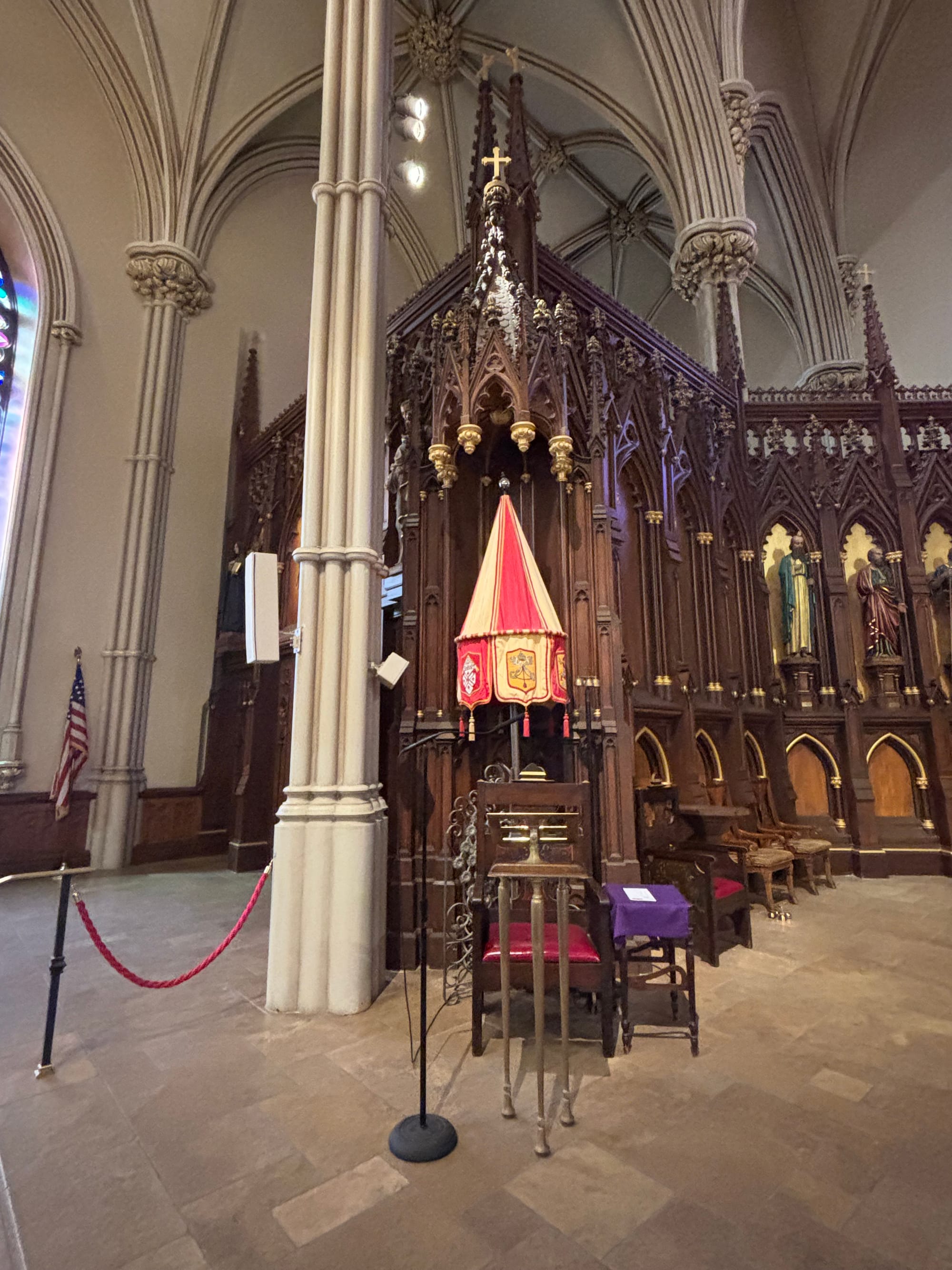 Basilica of St. Patrick's Old Cathedral sanctuary interior