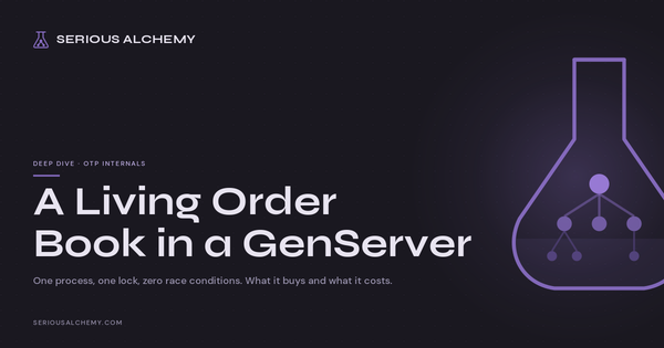 GenServer State Management in Elixir: A Production Order Book