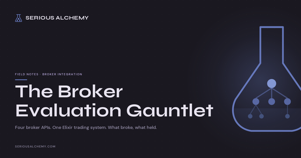 The Broker Evaluation Gauntlet: Four Futures APIs Compared