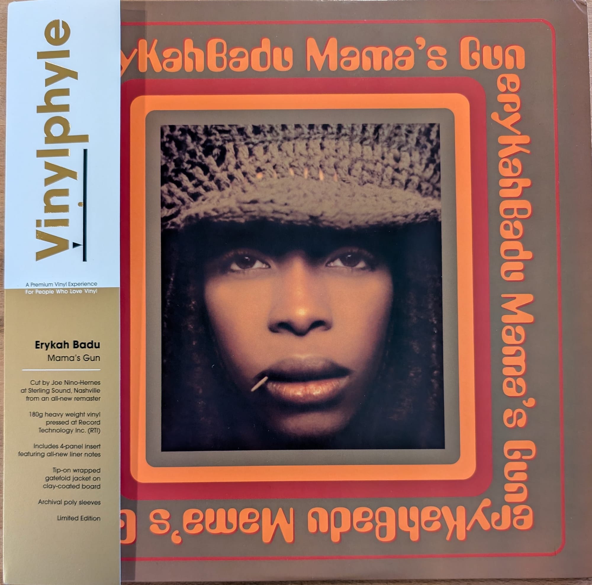 Cover art for Erykah Badu.