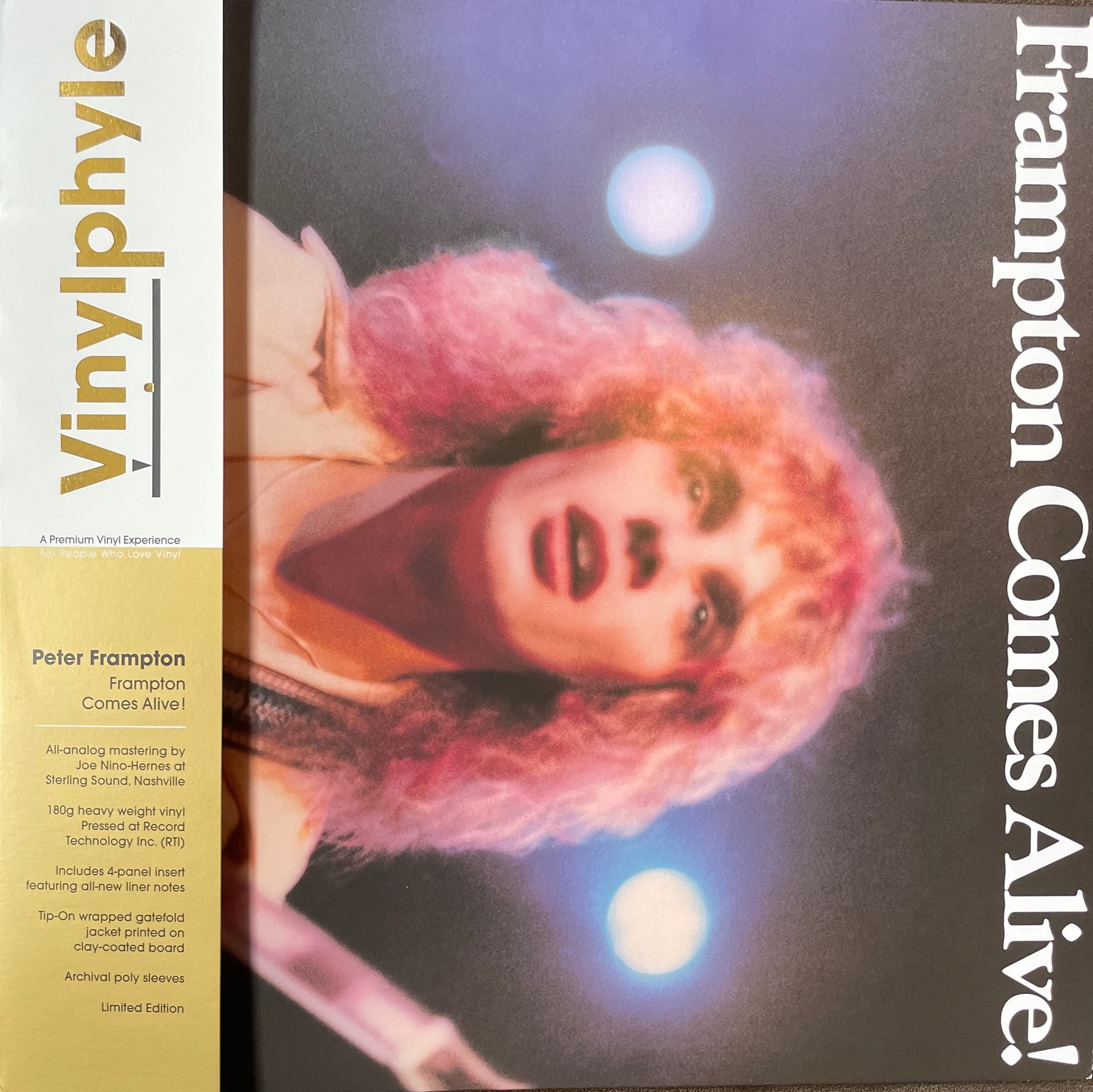 Cover art for Peter Frampton.