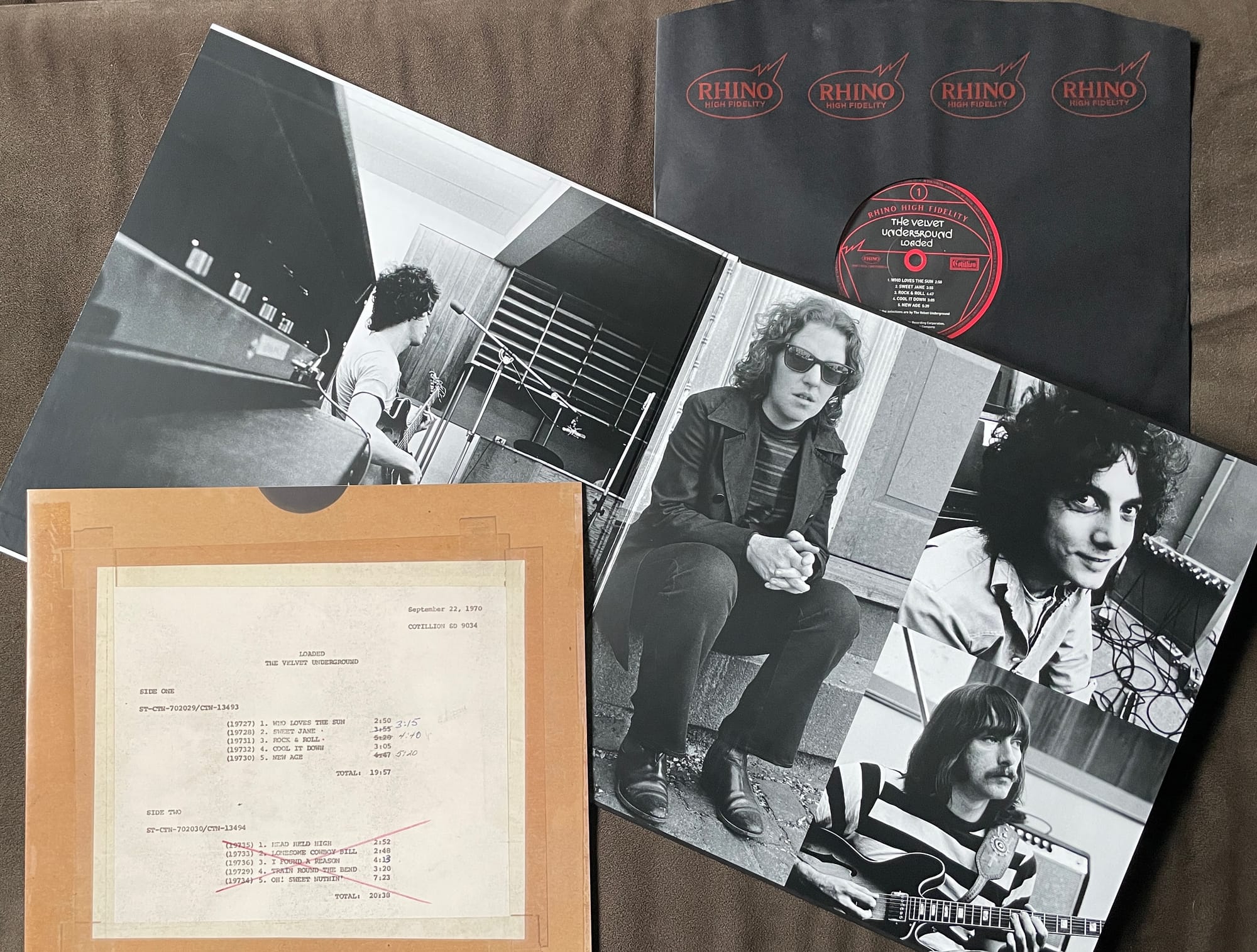 Contents of the Rhino High Fidelity edition of Loaded.