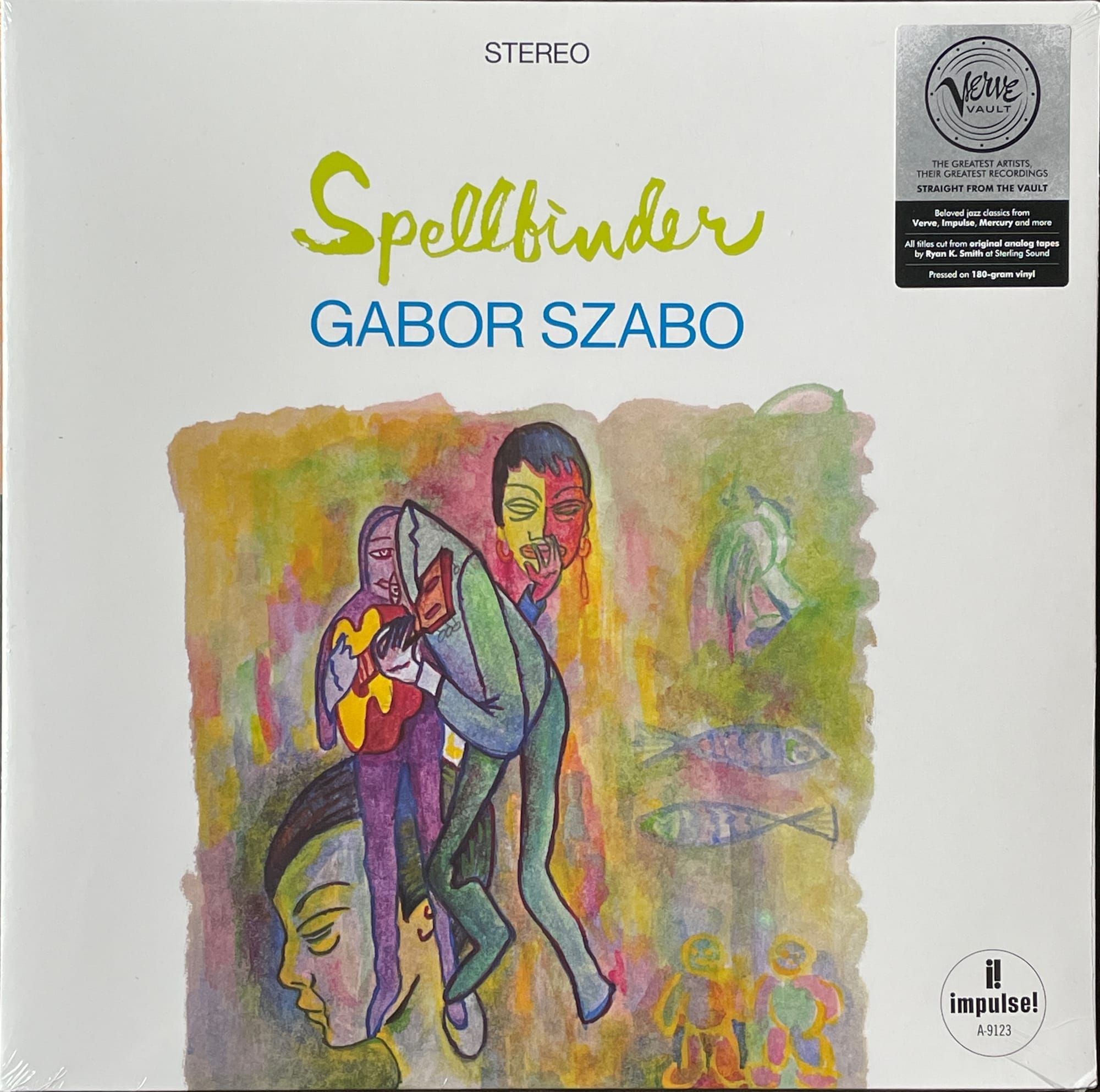 cover of Gabor Szabo's album Spellbinder