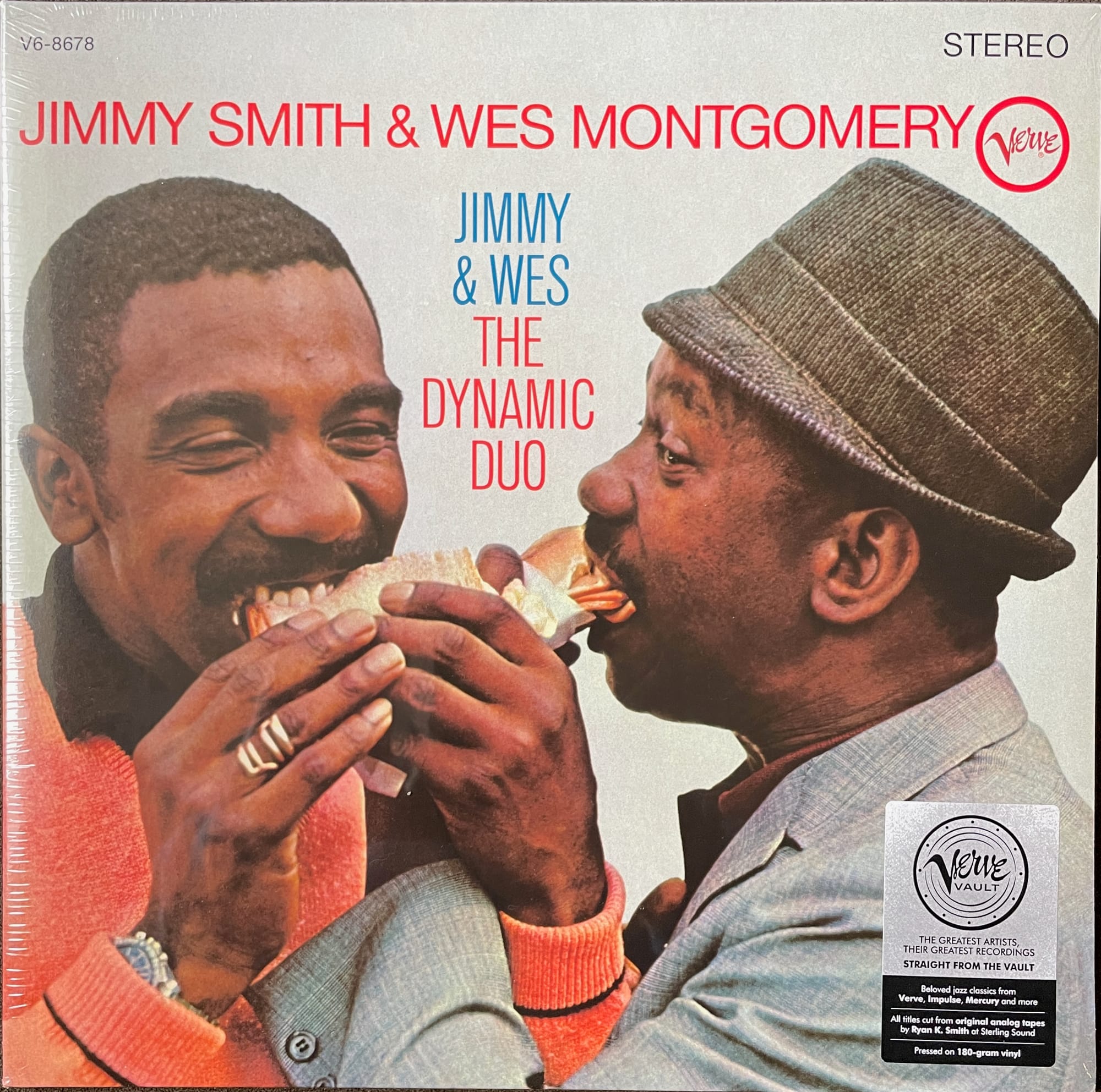 cover of Jimmy Smith and Wes Montgomery's album Jimmy and Wes The Dynamic Duo