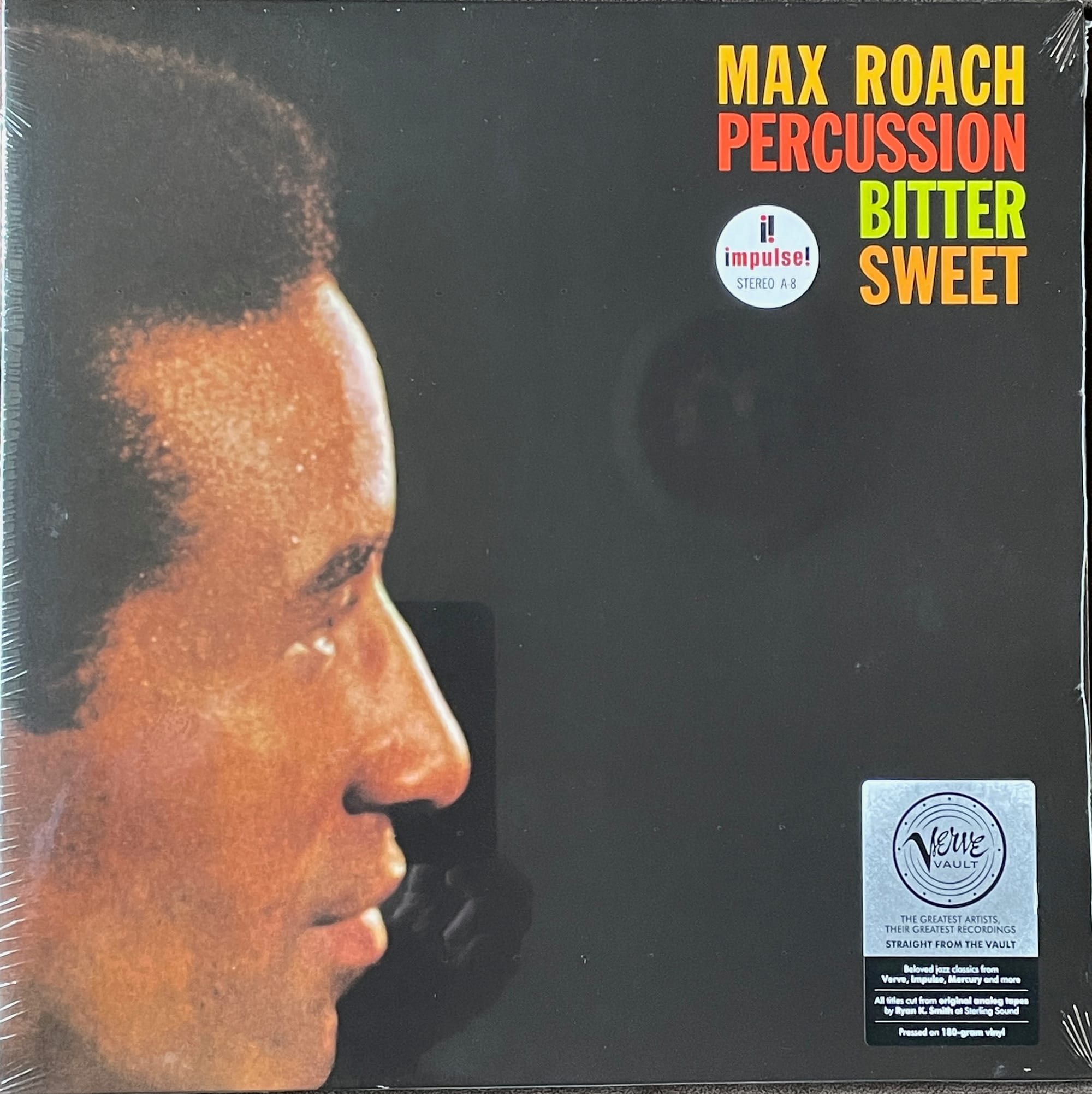 cover of Max Roach's album Percussion Bitter Sweet