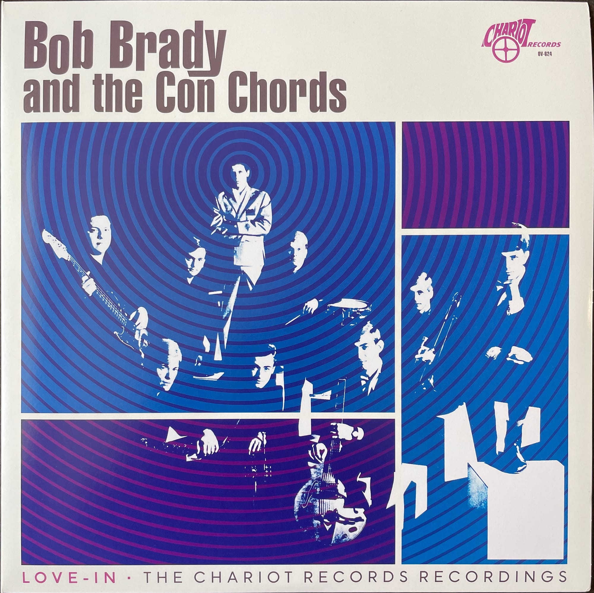 Cover art for Bob Brady and the Con Chords.