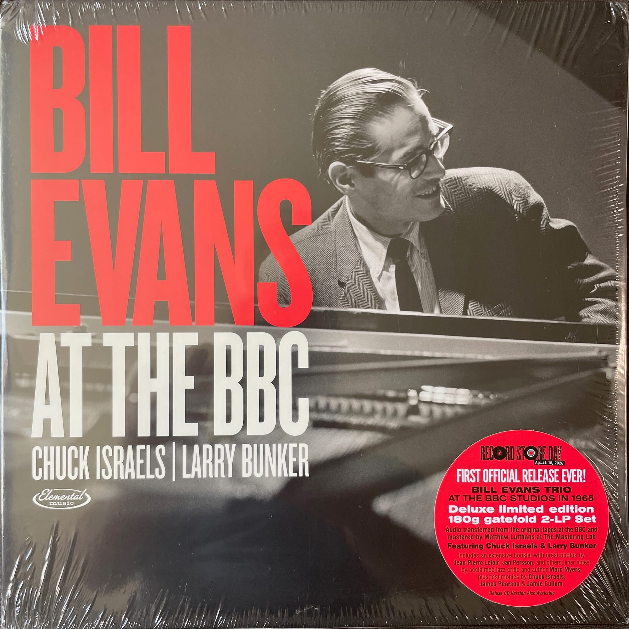 Cover art for Bill Evans.