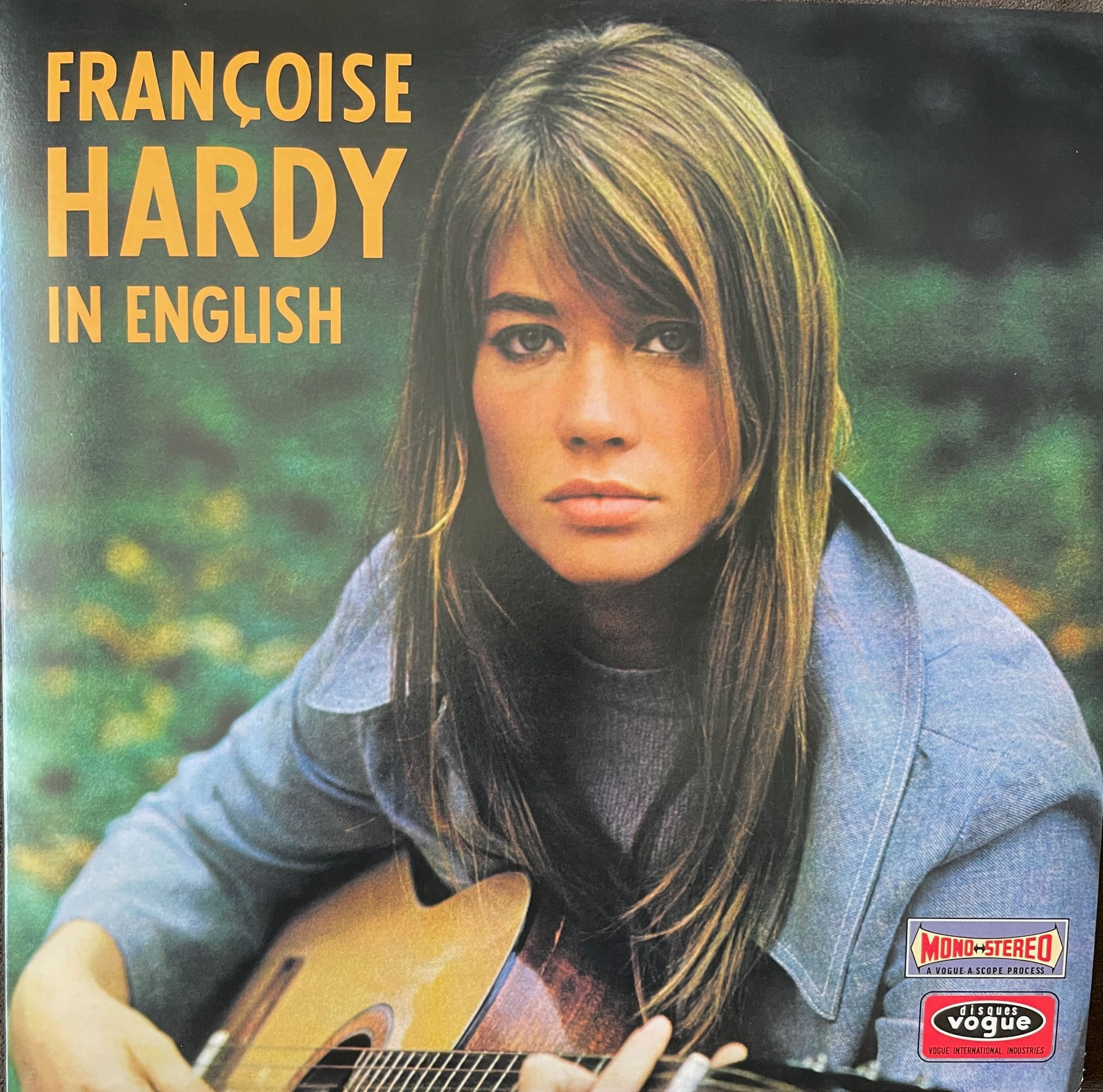 Cover art for Françoise Hardy.