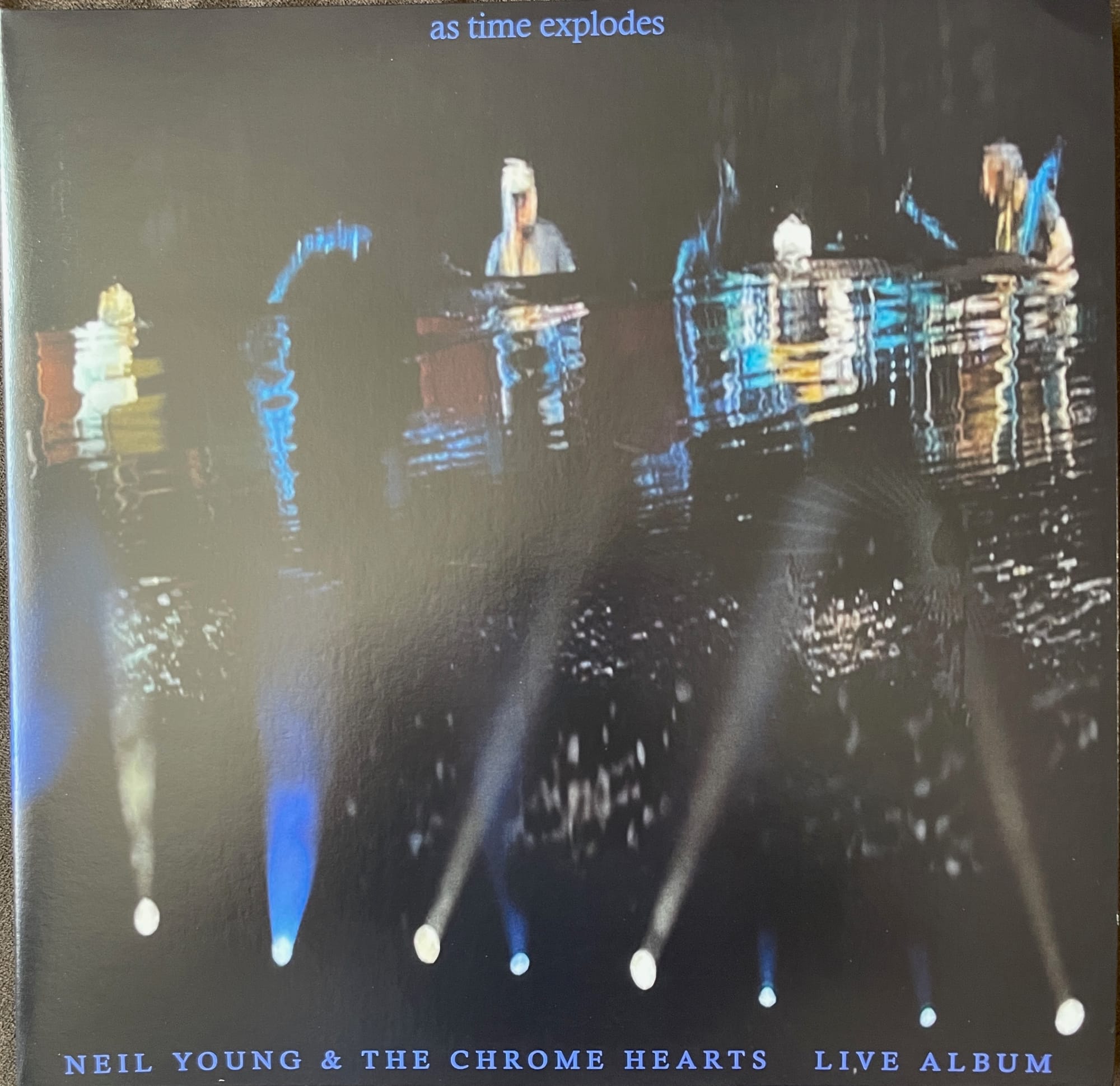 Cover art for Neil Young and the Chrome Hearts.