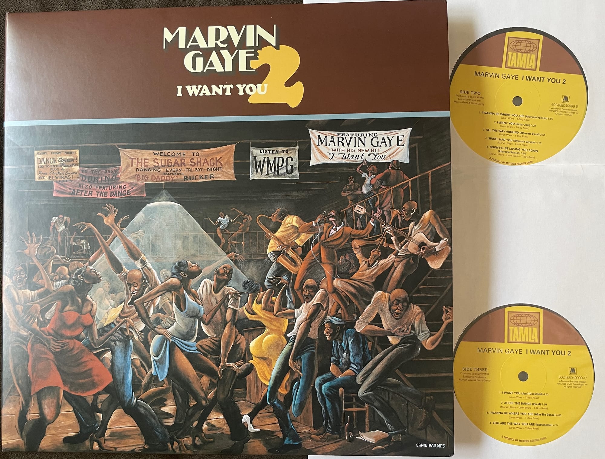 Cover art and discs for I Want You 2.