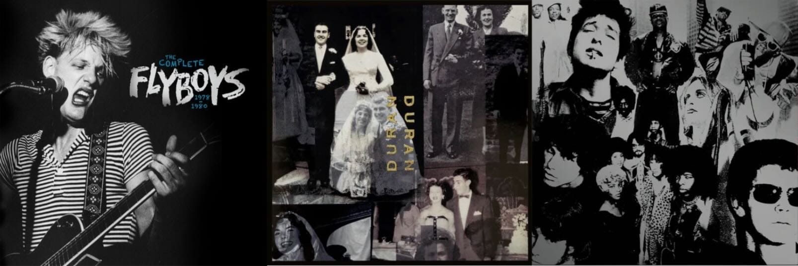 Cover art for Flyboys and Duran Duran.