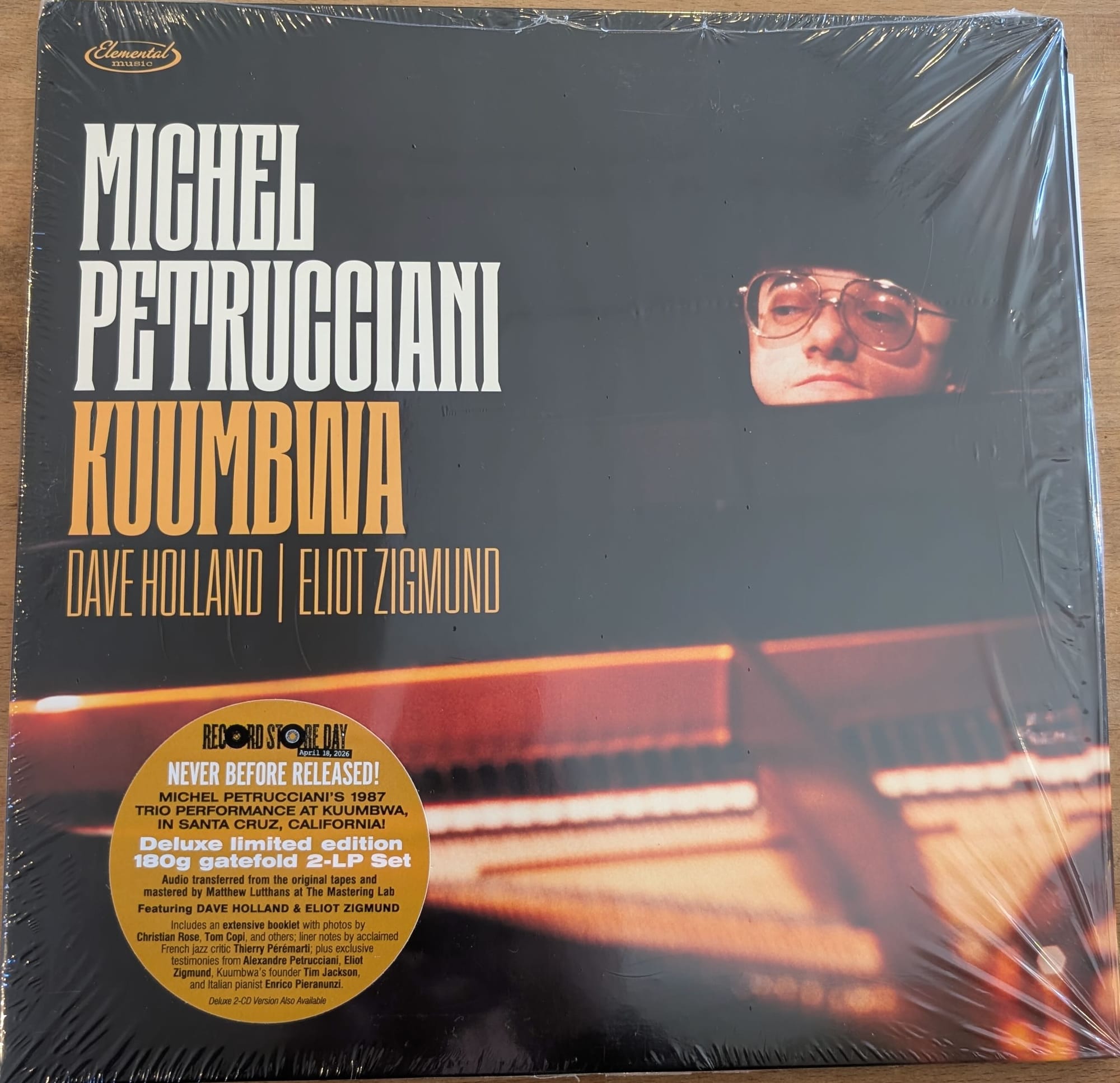 Cover art for Michel Petrucciani.