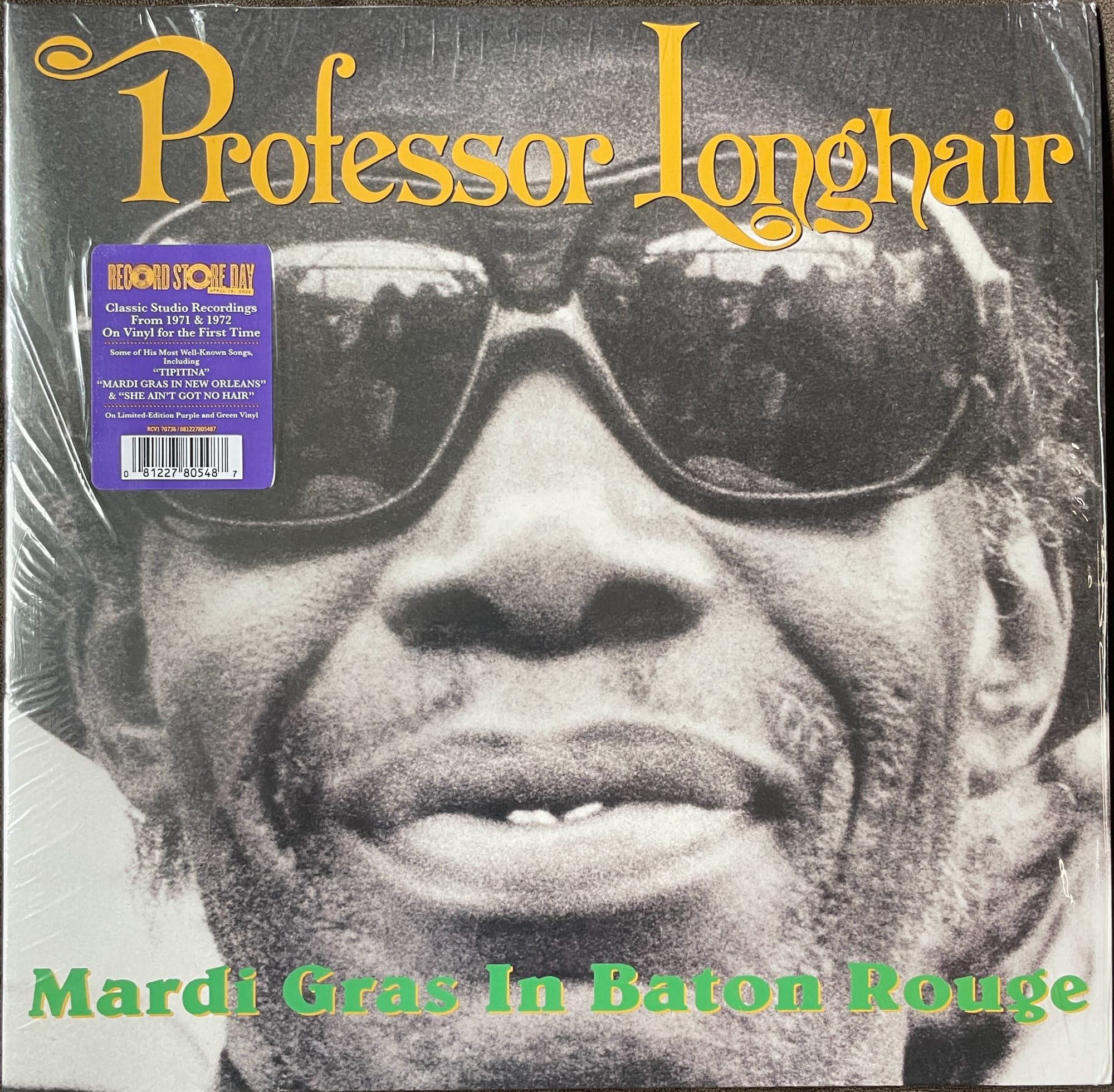 Cover art for Professor Longhair.