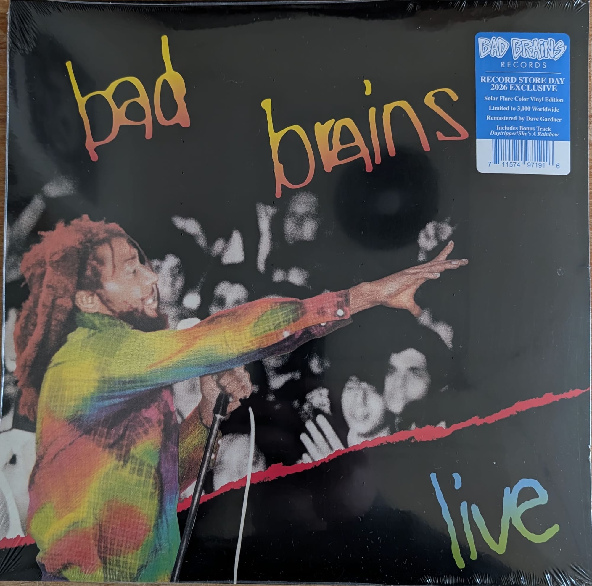 Cover art for Bad Brains.