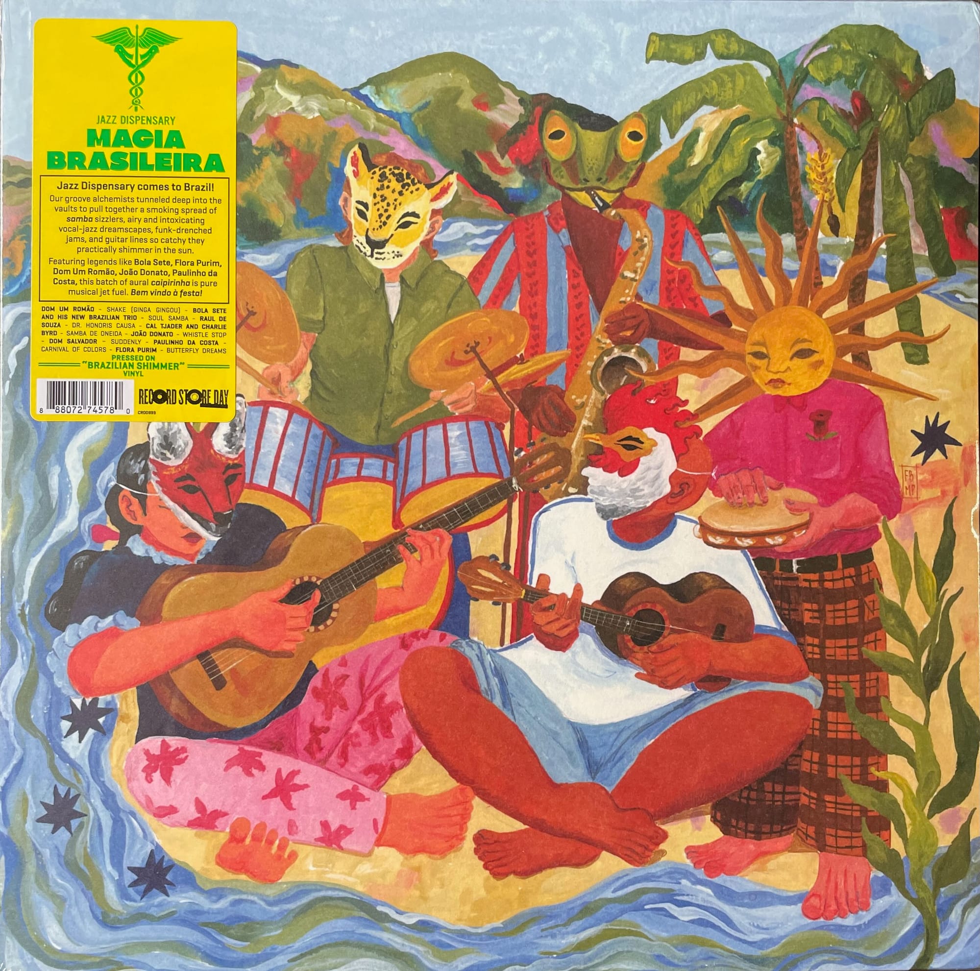 Cover art for Magia Brasileira.