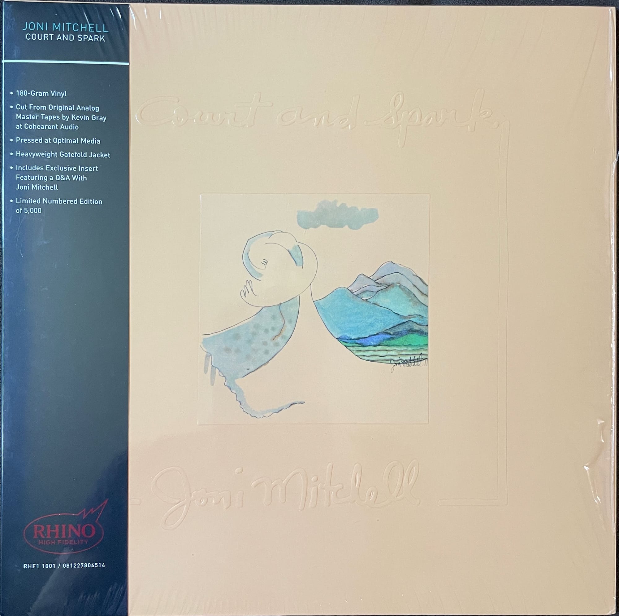 Cover art for Joni Mitchell.