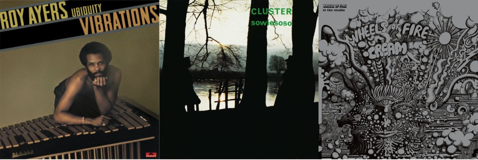 Cover art for Roy Ayers Ubiquity, Cluster, and Cream.