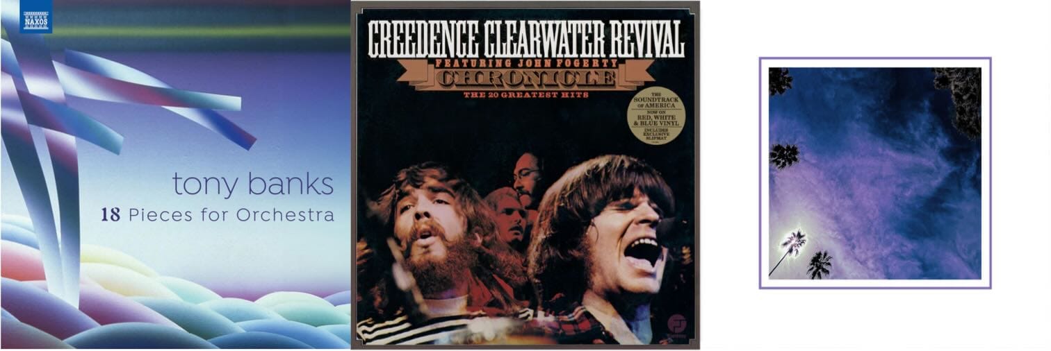 Cover art for Tony Banks, Creedence Clearwater Revival, and Look Outside Your Window.