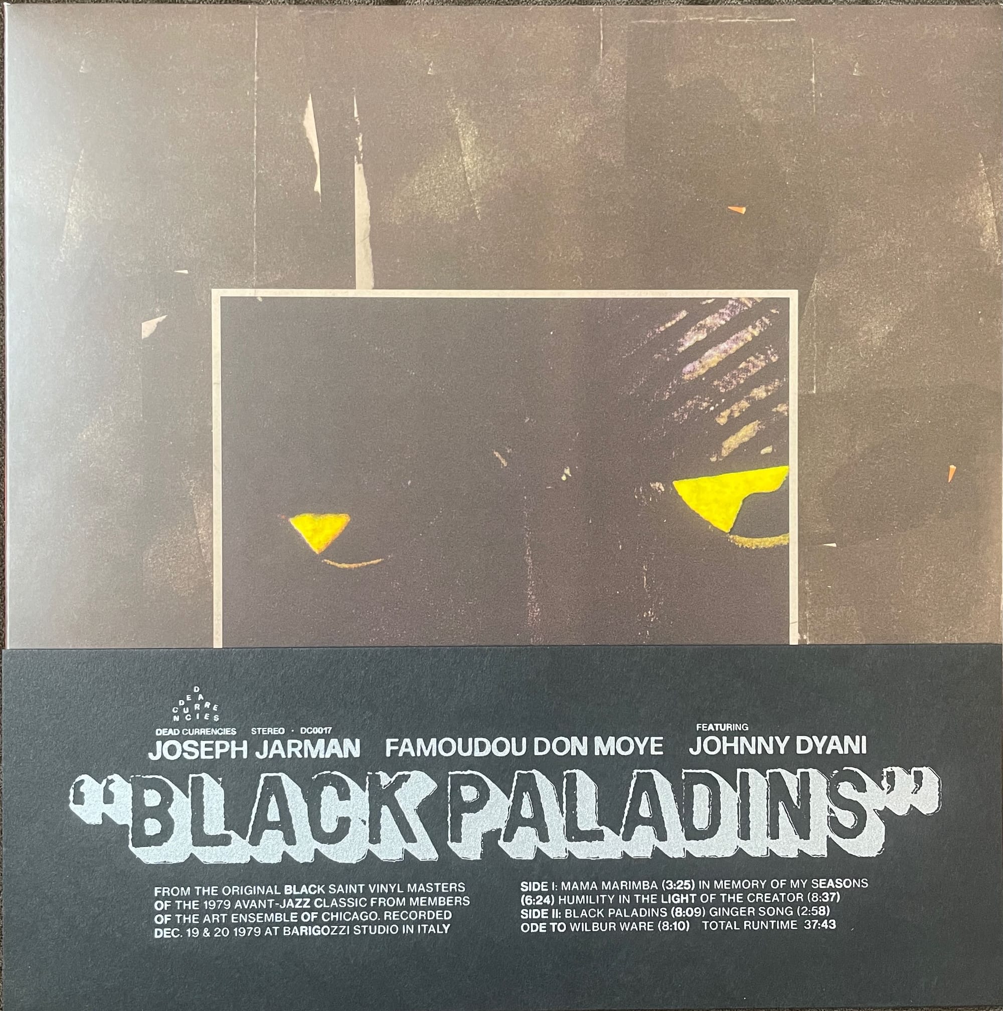 Cover art for Joseph Jarman & Famoudou Don Moye.