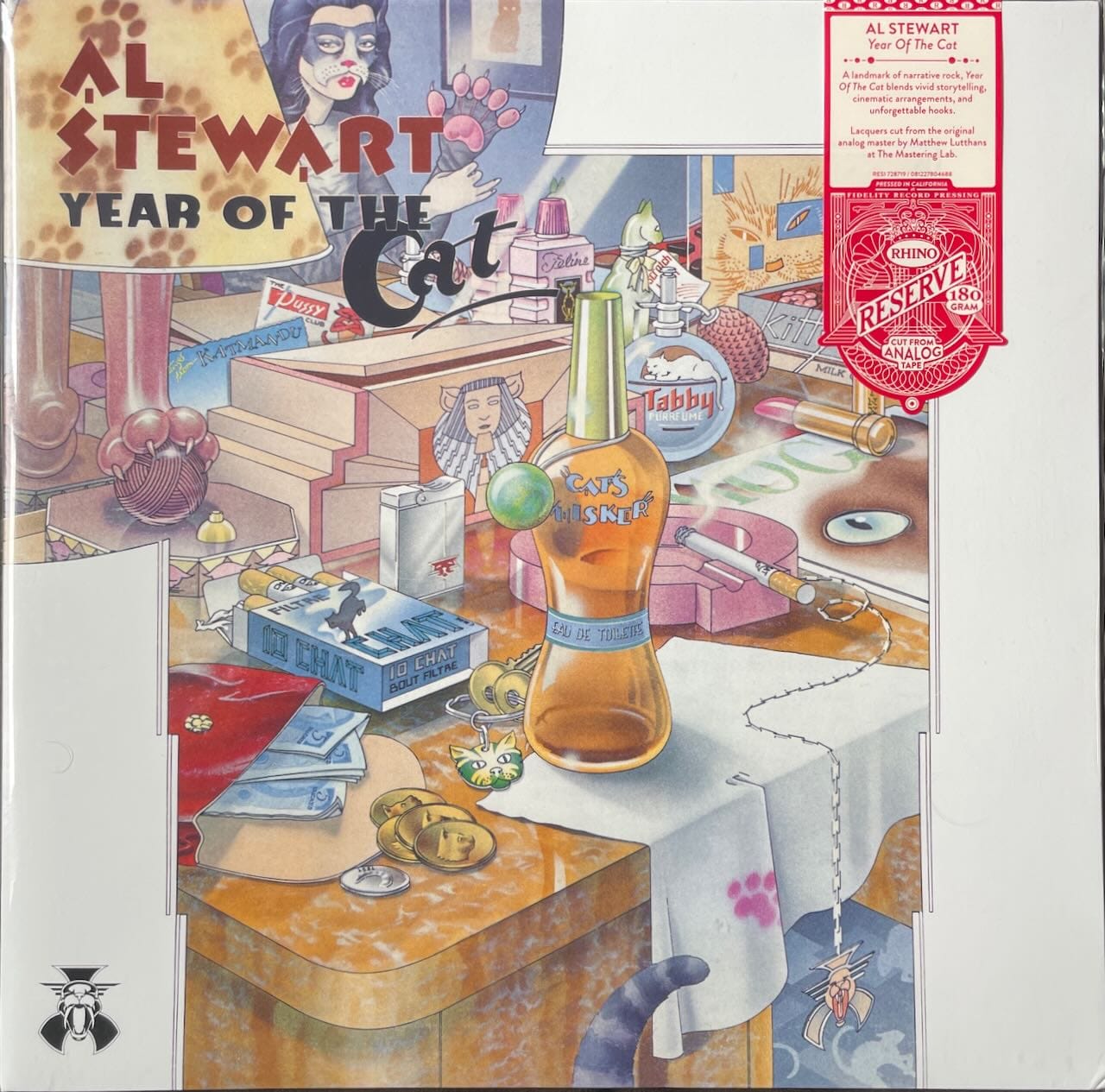 Cover art for Al Stewart.