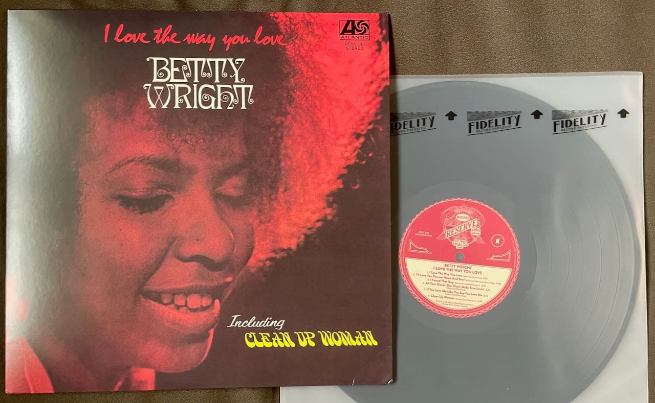 Cover art and disc for Betty Wright.