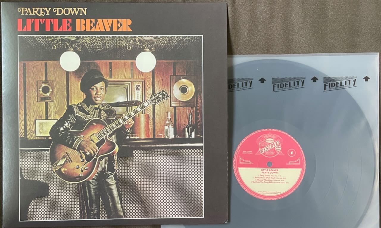 Cover art and disc for Little Beaver.