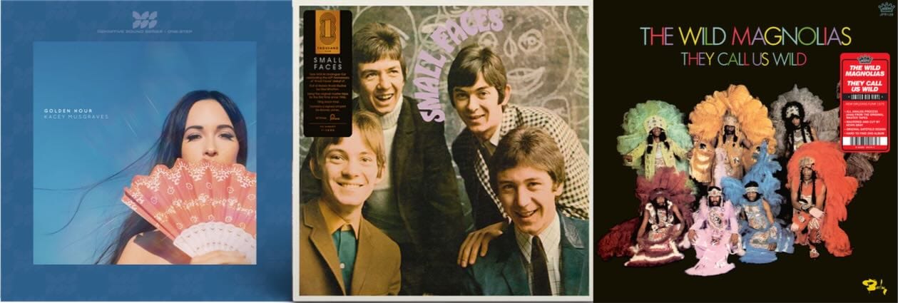 Cover art for Kasey Musgraves, Small Faces, and the Wild Magnolias.