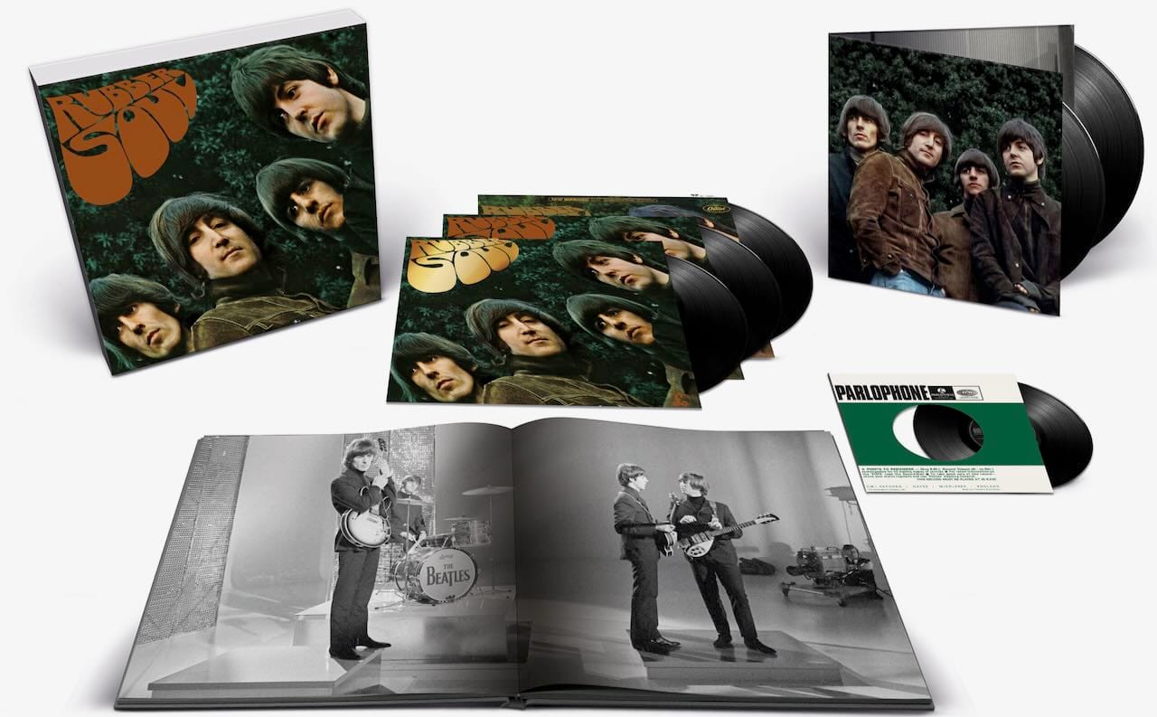 Box set for the Beatles' Rubber Soul.