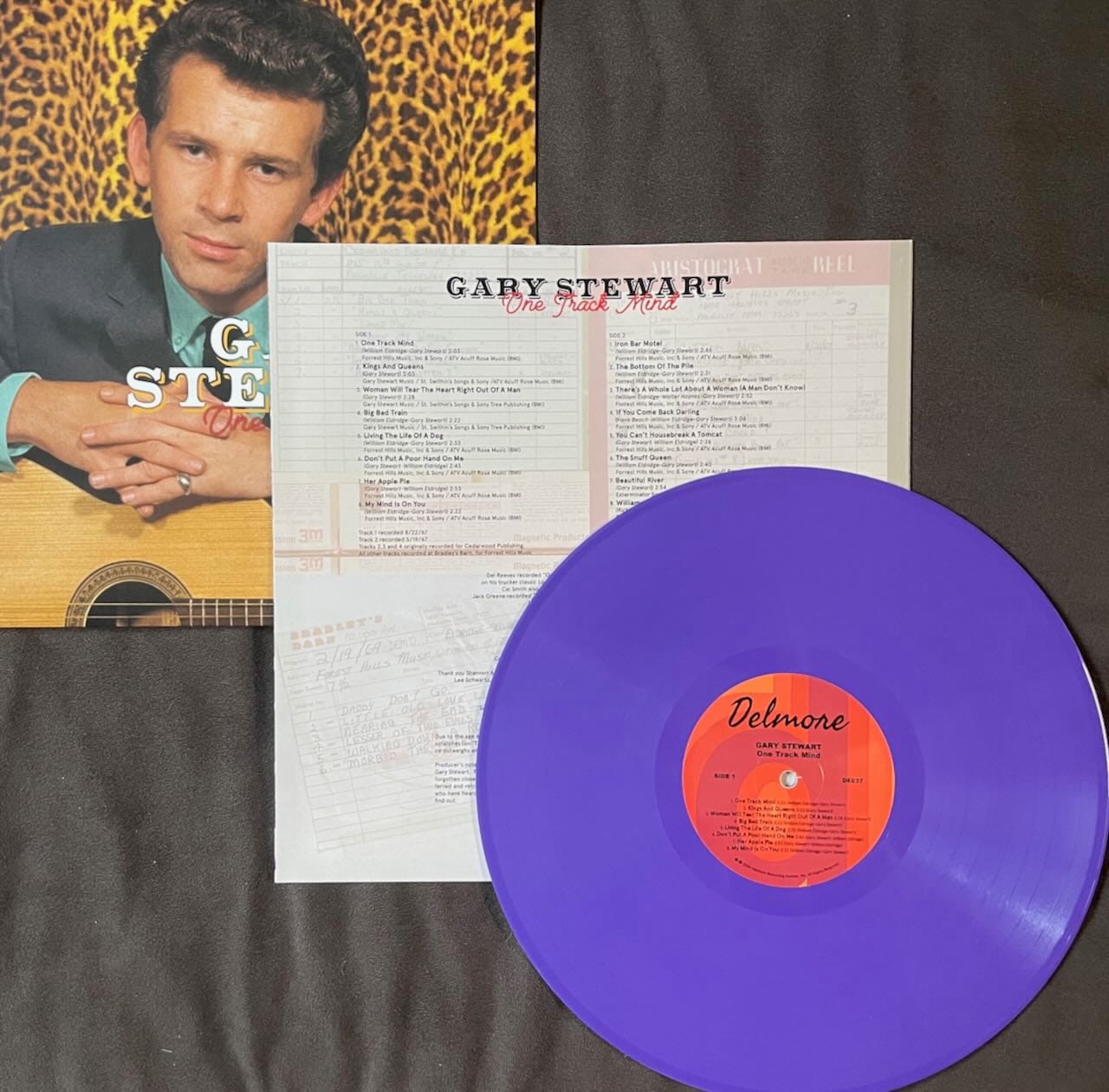 Cover, inner sleeve, and disc for Gary Stewart.