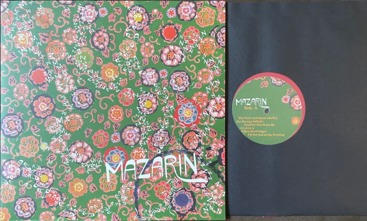 Front cover and disc for Mazarin.