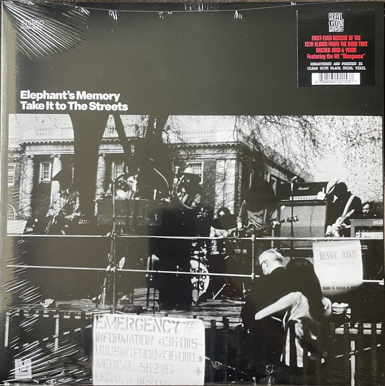 Cover art for Elephant's Memory.