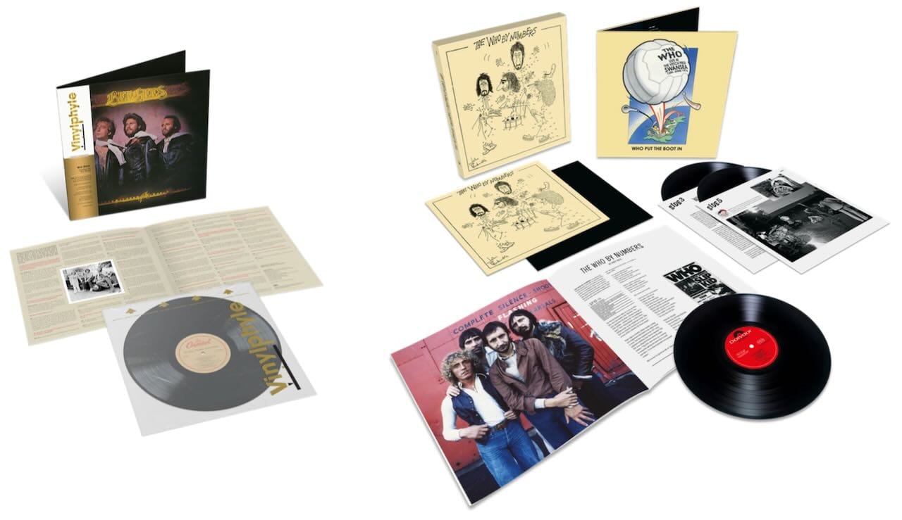 Upcoming Bee Gees and the Who reissues.