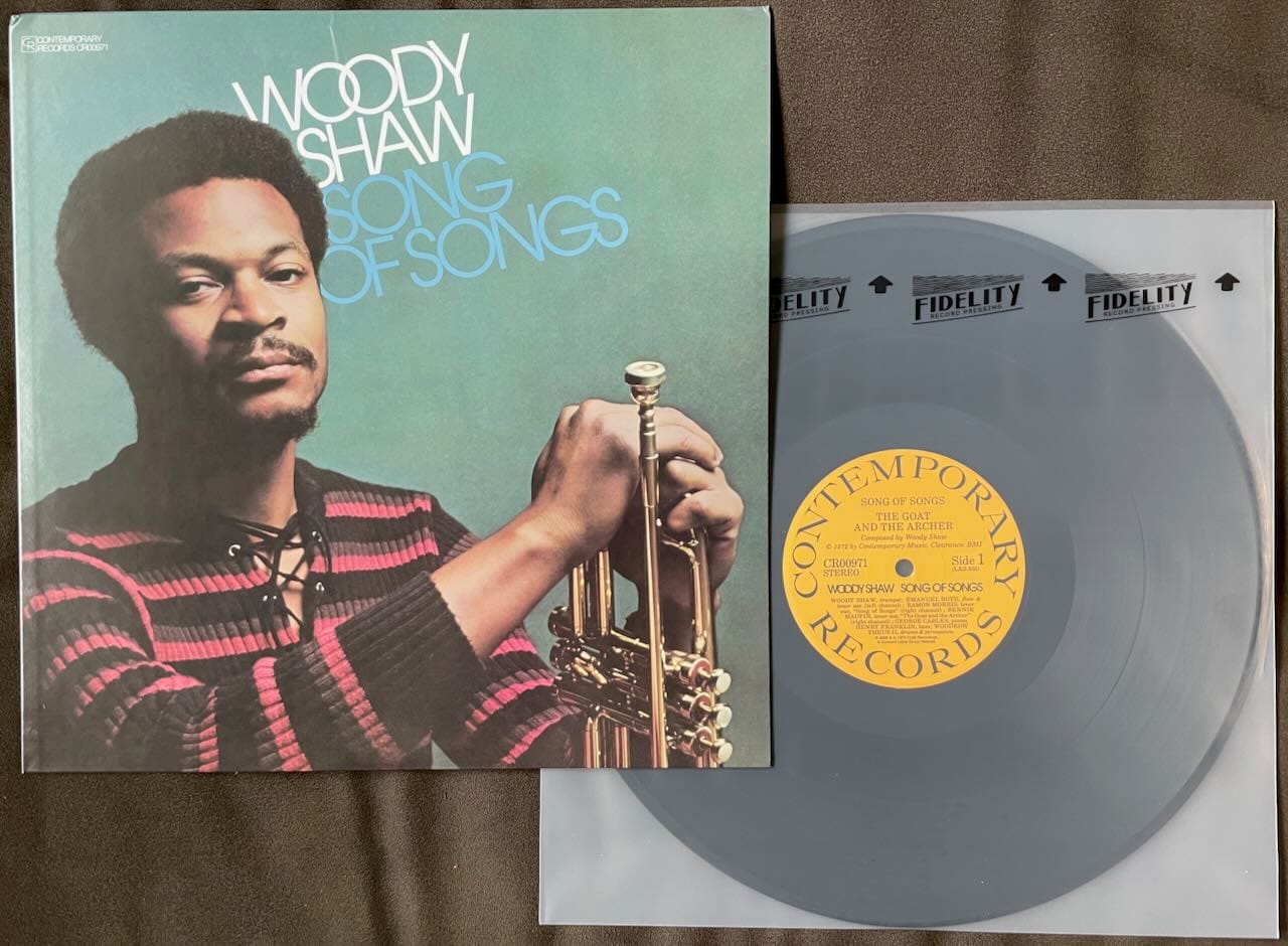 Cover art and disc for Woody Shaw.