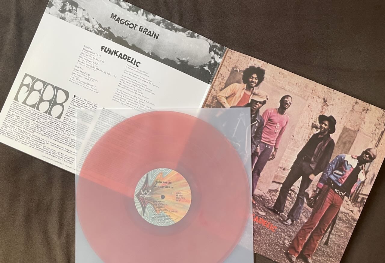 Inner gatefold and disc for Funkadelic.