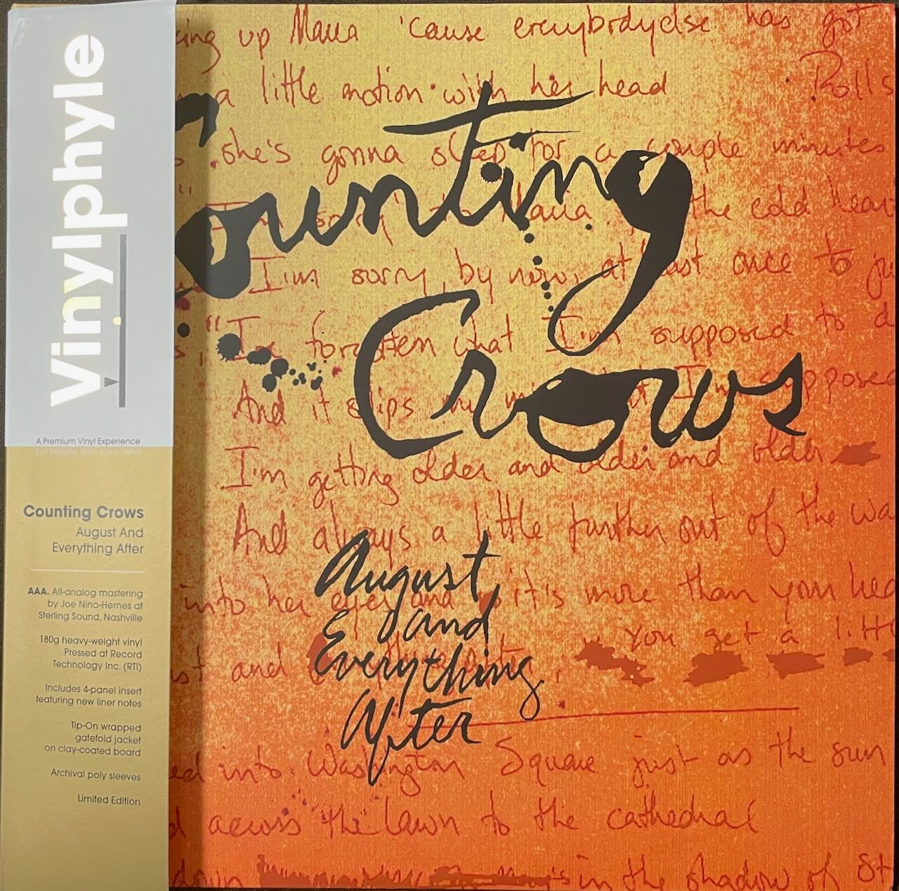 Cover art for Counting Crows.