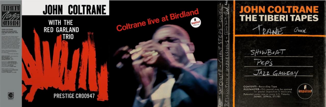 Cover art for John Coltrane.