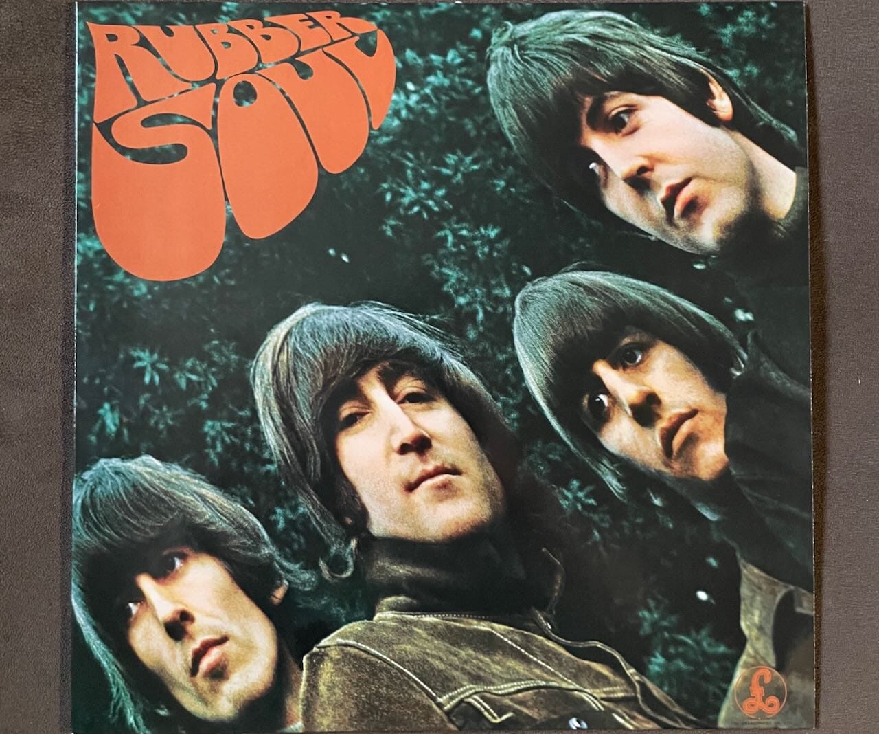 Front cover of the UK mono album.