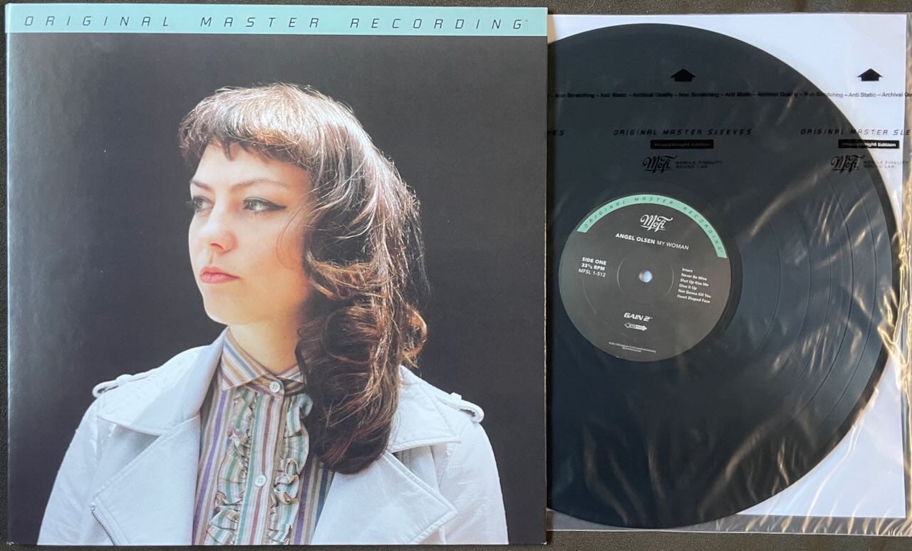 Cover art and disc for Angel Olsen.
