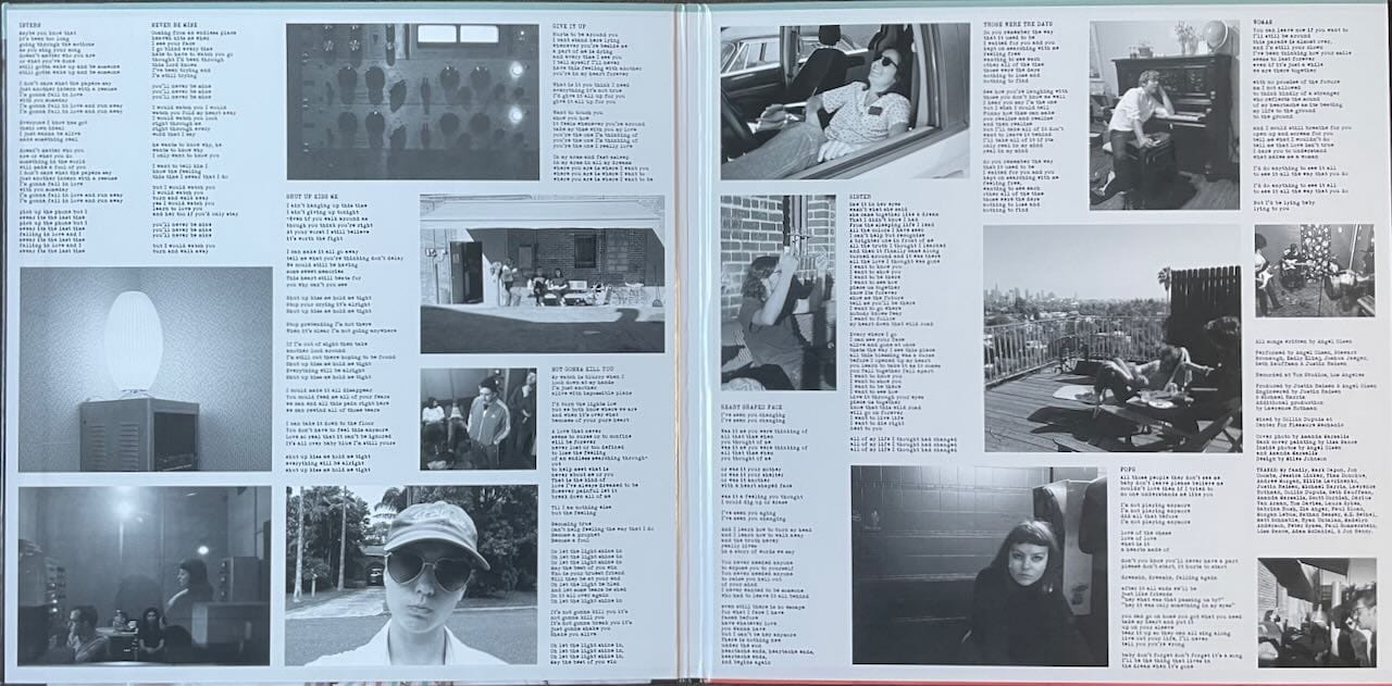 Inner gatefold for Angel Olsen.