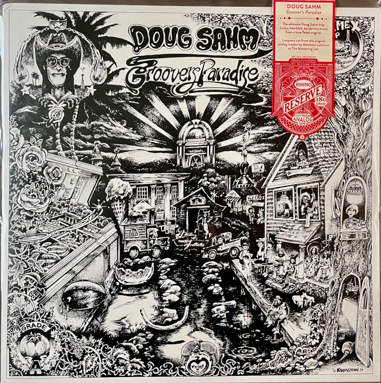 Cover art for Doug Sahm.