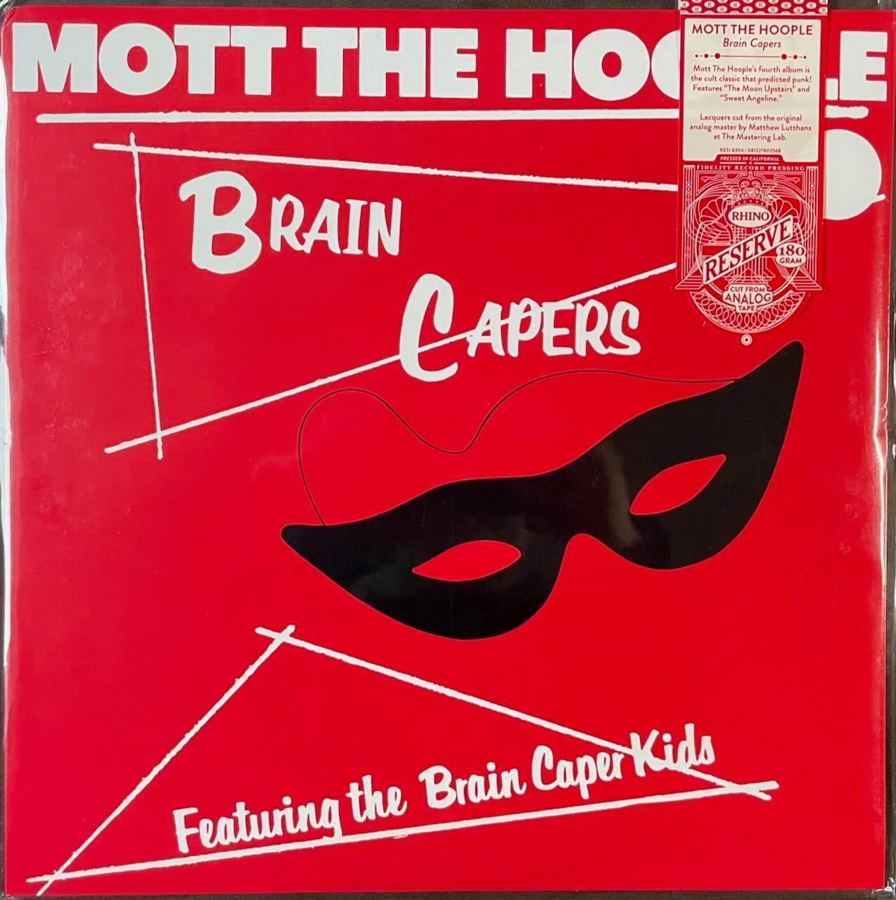Cover art for Mott the Hoople.