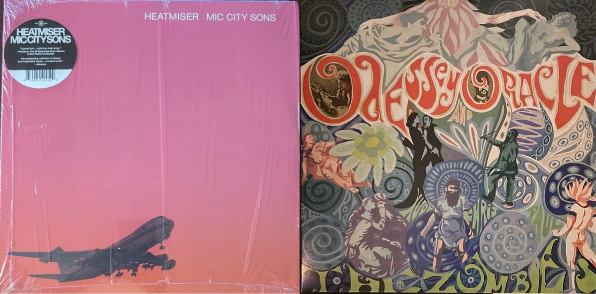 Vinyl reissues of Heatmiser's Mic City Sons and the Zombies' Odessey and Oracle in mono.